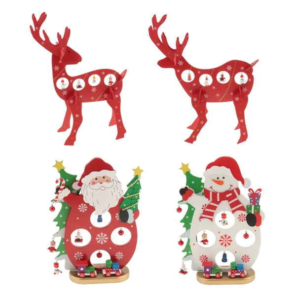 High-End Maxbell 2x Christmas Elk Buck Deer Doe Table Ornaments Home Party Decor Xmas Gifts Relaxed
