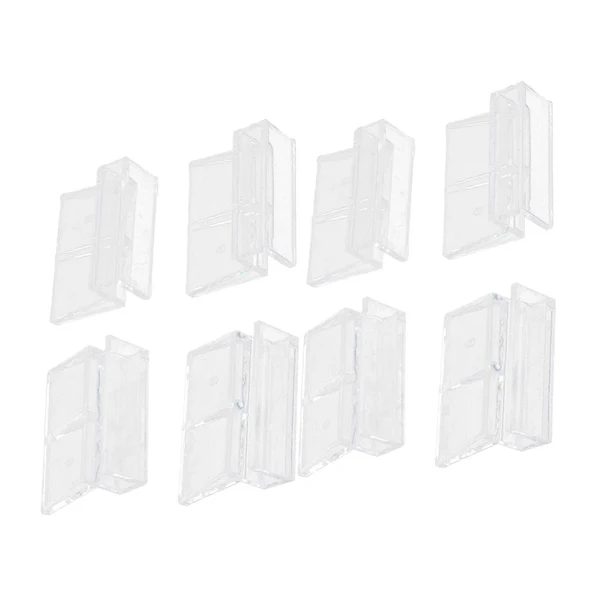 Original Design Maxbell Maxbell 8Pcs Fish Tank Plastic Clips Glass Cover Support Holders for 6mm Thick Glass Dependable