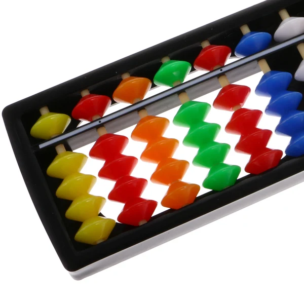 Exceptional Maxbell 13 Colorful Rods Plastic Beads Column Abacus Arithmetic Toy Soroban Calculating Tool Math Learning Aid Number Counting Educational Toy Flexible