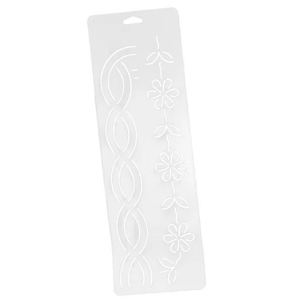 Specialty Maxbell Plastic Quilting Quilt Stencil Painting Craft Template Sewing Tool 45x15cm First-Class