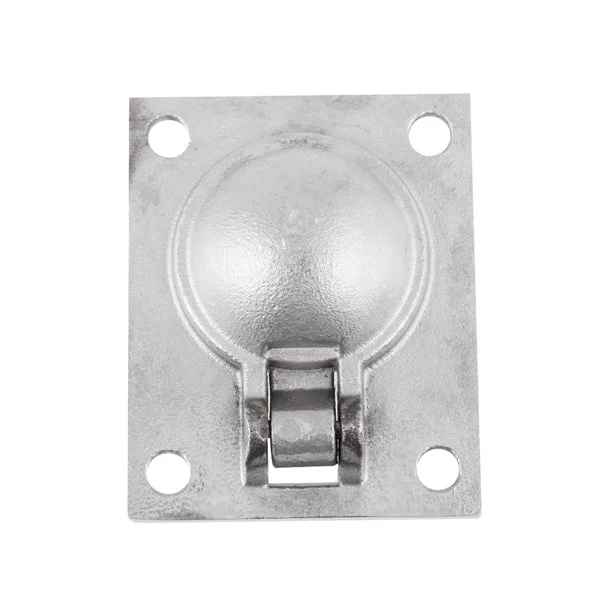 Green Maxbell 4 Pieces Flush Lift Ring Hatch Pull Handle 48mm x 38mm - Boat Marine 316 Stainless Steel Flexible