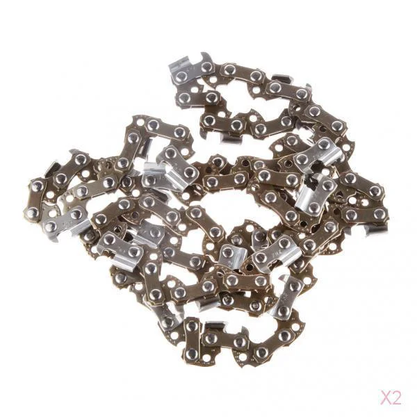 Professional Maxbell 16'' 16 inch 59 Drive Links Universal Chainsaw Saw Chain for 405 IND016 S1 Tool Parts 2-Piece PACK Traditional