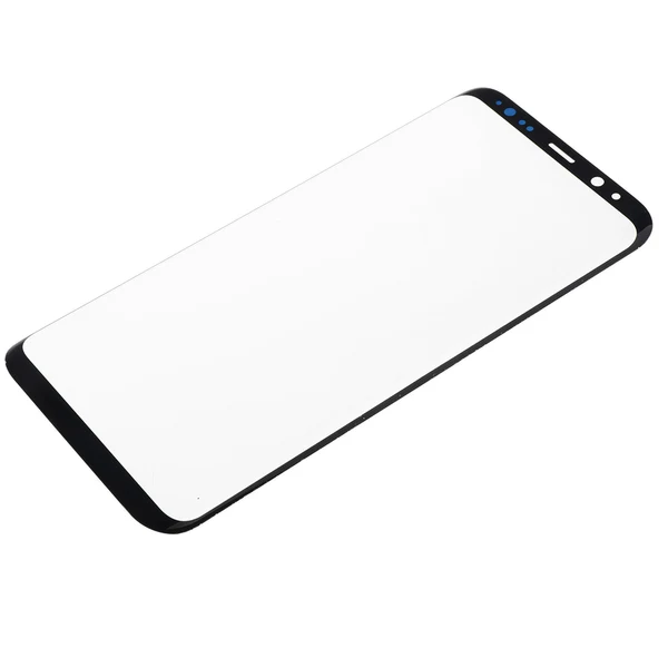 Carefully Designed Maxbell Maxbell 5.8inch Outer Screen Front Glass Lens Front Glass Screen Cover for Galaxy S8 Not LCD Display and Not Touch Digitizer Black High-Performance