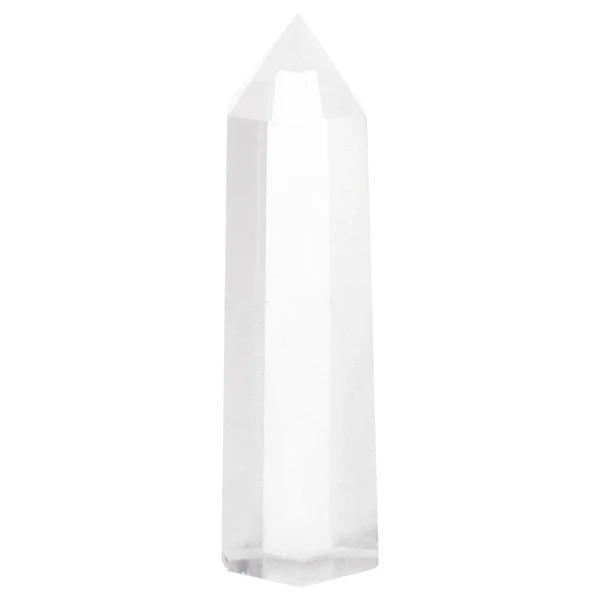 Crafted Maxbell Natural Clear Quartz Single Point Terminated Gemstone Healing Wand Crystal Original Design