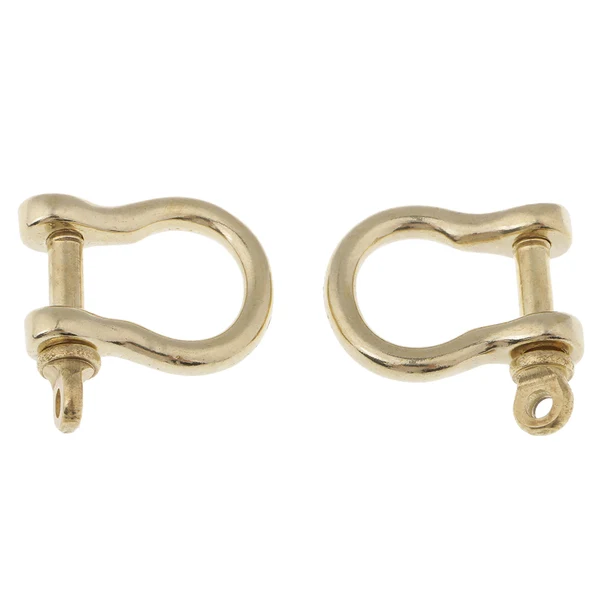 Fine Crafted Maxbell 2Pcs Brass D-Rings Screw Horseshoe Buckle Ring Leathercraft Purse Belt Loop Advanced