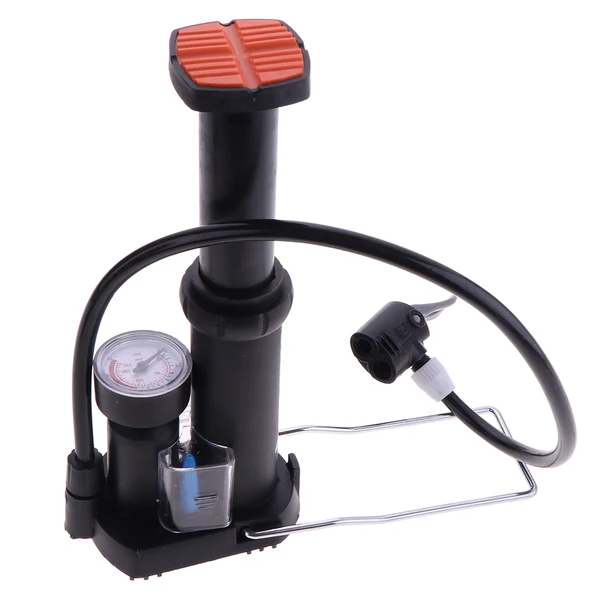 Premium Material Maxbell Portable Foot Activated Floor Pump Bike Foot Pump with Gauge Suitable for Bike Tire Motorcycle Tire and Inflatable Ball Elegant