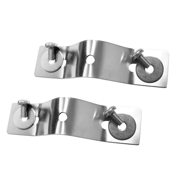 Fine Maxbell 2Pcs Universal Stainless Steel Kayak Canoe Motor Mounting Bracket Mount Plate Environmentally Friendly