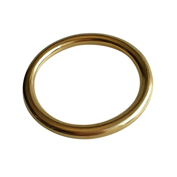 Elegant Maxbell Scuba Diving Brass O Rings Belt Keeper For Standard 2'' 5.1cm Webbing Strap Sophisticated