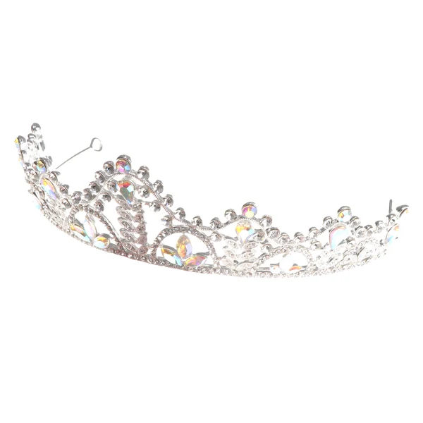 Original Design Maxbell Elegant Silver Bridal Princess Crystal Tiara Wedding Crown Hair Accessory Safe