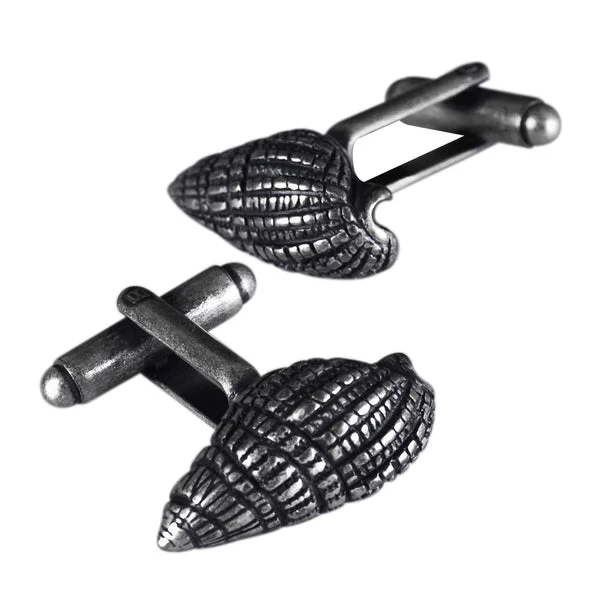 Exclusive Maxbell Men Suit Shirt Cuff Links Brass Conch Nautical Sea Animal Cufflinks Jewelry Modern