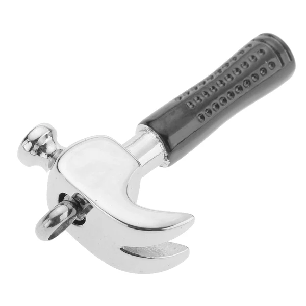 Green Maxbell Stainless Steel Hammer Shape Pendant Ash Holder Locket Pendant Punk Urn Versatile