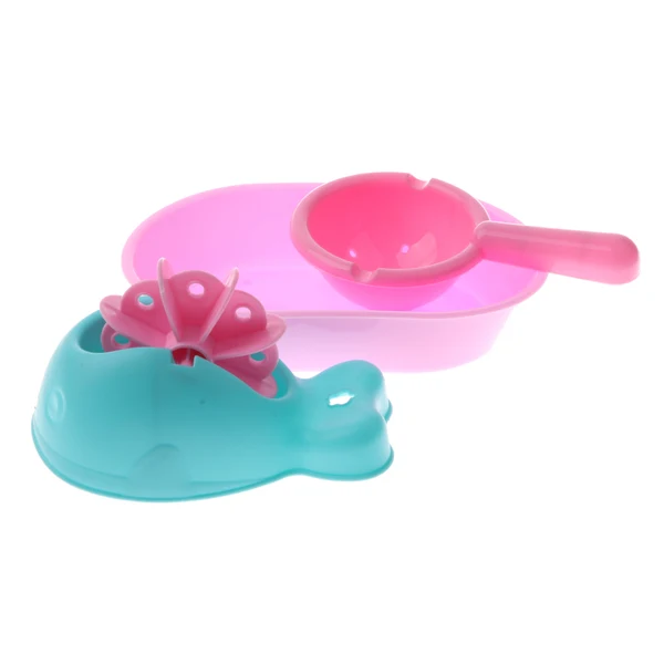 Green Maxbell Cute Vinyl Shark Basin Slimmer Set For Kids Baby Bathing Time Toy High-End