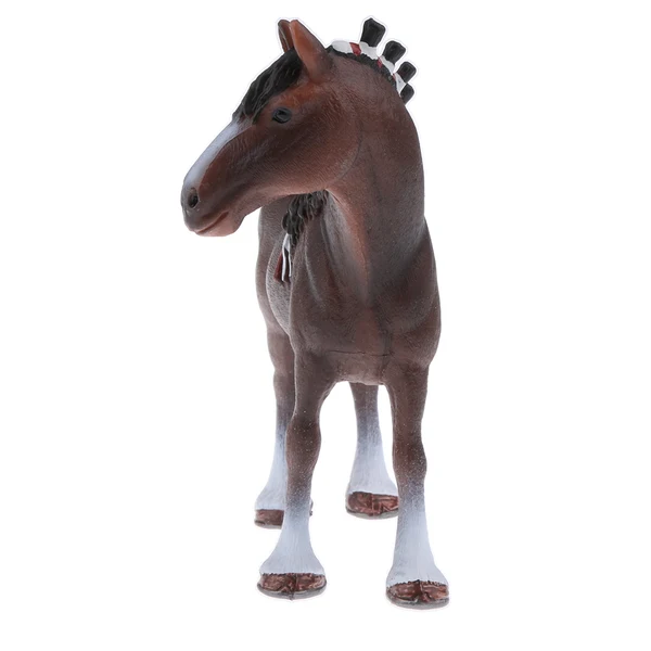 Original Design Maxbell Simulation Science Nature Zoo Animal Bird Model Figurine Kids Toy Collection Home Decoration Party Favors- Clydesdale User-Friendly