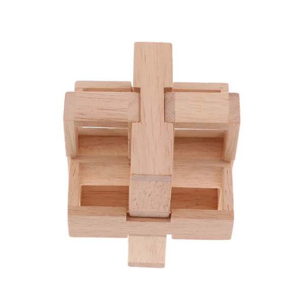 Fashionable Maxbell Challenge Yourself - Wooden Brain Teaser Kong Ming Lock Burr Puzzle Intelligence Game Kids Adults Toy –Drawer Pattern High-Grade