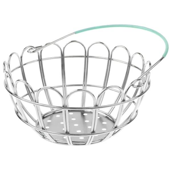 Enhanced Maxbell Kids Mini Metal Supermarket Shopping Basket For Kitchen Fruit Vegetable Food Grocery Storage Pretend Play Tools Toy Gifts Green Recyclable