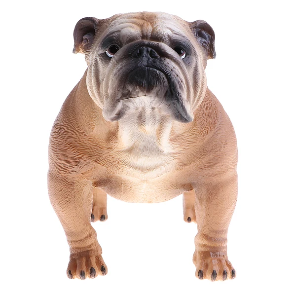 Trusted Maxbell Simulation Animal Model Action Figures Kids Educational Toy Gift - Brown Bulldog Stylish