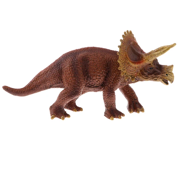 Natural Maxbell istic Jurassic Ages Animal Model Dinosaur Action Figures Playset Kid Educational Toy Collectibles- Triceratops Unique