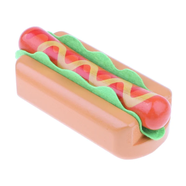 Maxbell Children Preschool Vivid Wooden Hot Dog Fast Food Kithen Play Kids Early Learning Role Play Fun High-End