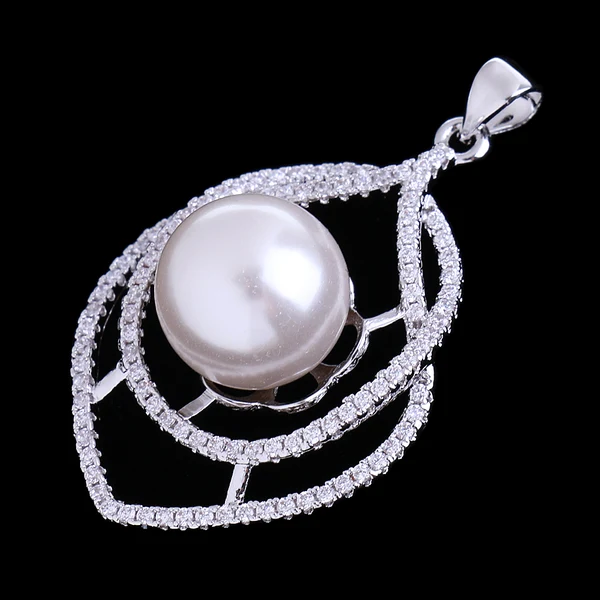 Powerful Maxbell Chic Crystal Pearl Wedding Necklace Pendant Fashion Jewelry Bridal Accessory Sustainable