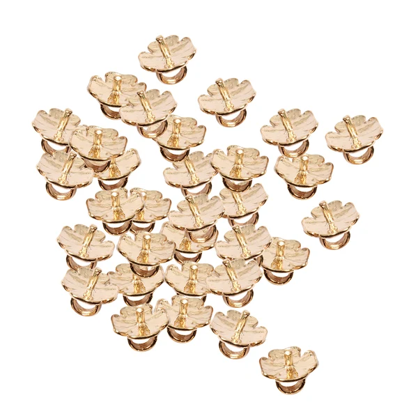 Solid Maxbell Pack of 50 Vintage Alloy Metal Rose Flower Charms Jewelry Findings Hat DIY Craft Reliable