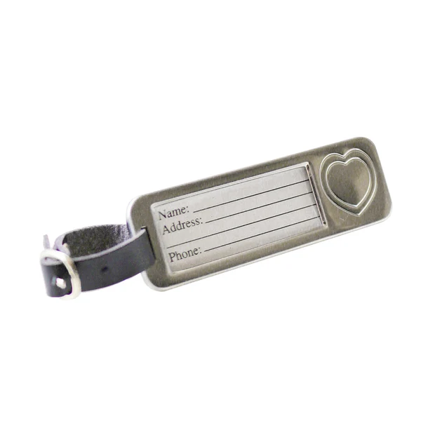 Specialty Maxbell Silver Metal Love Heart Luggage Tag Wedding Bomboniere Party Gift Favors Eco-Friendly