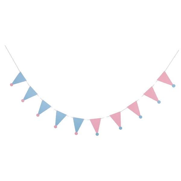 Flexible Maxbell Triangle Hat Style Pennant Banner Fabric Kids Birthday Party Hanging Decor Exceptional
