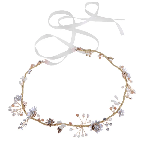 Fine Crafted Maxbell Women Rhinestone Pearl Headband Wedding Bridal Tiara Vine Hair Band Head Piece Gift Clean