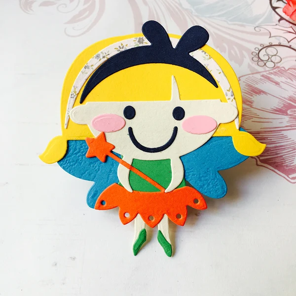 Traditional Maxbell DIY Littel Girl Shape Cutting Dies Stencil Template for Photo Album Embossing Scrapbook Paper Craft Card Making Responsible