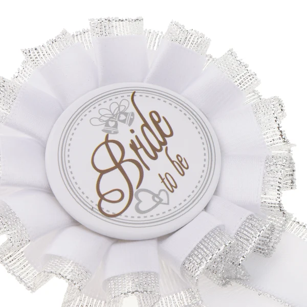 Authentic Maxbell Bride to be Rosette Badge Brooch Pin Hen Night Bachelorette Party Supply High-Performance