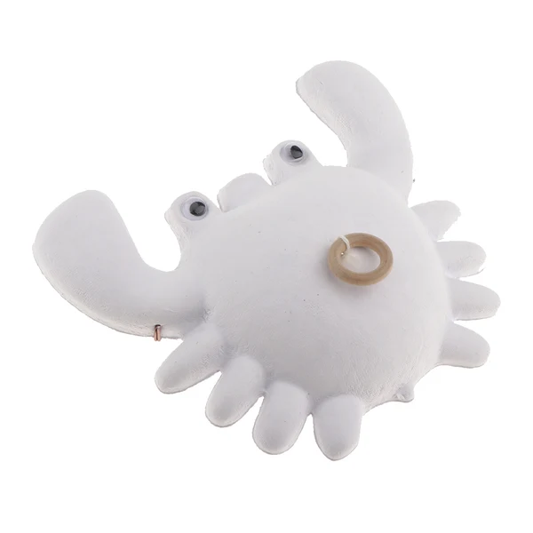 Fine Crafted Maxbell 3D Paper Toy Crab Shape Pull Line Toy for DIY Kids Children Painting Crafts Fashionable