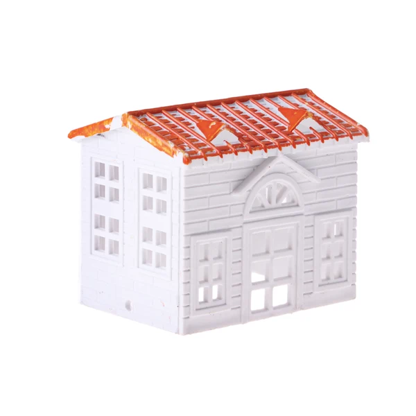Quality Maxbell 1x Small House Villa Model DIY Building Railroads Train Sand Scene Accessory Organic