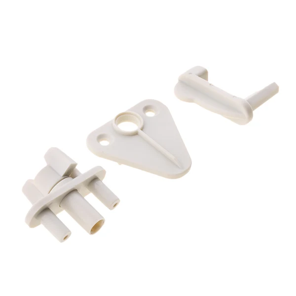 Premium Maxbell Marine Pontoon Boat Gray Gate Latch Fits 1 1-1 8 and 1-1 4 Square Tubing Selected