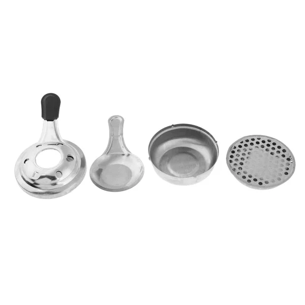 Natural Maxbell Stainless Steel Mini Portable Outdoor Backpacking Camping Alcohol Stove Spirit Burner with Adjusting Fire Power Handle Sustainable