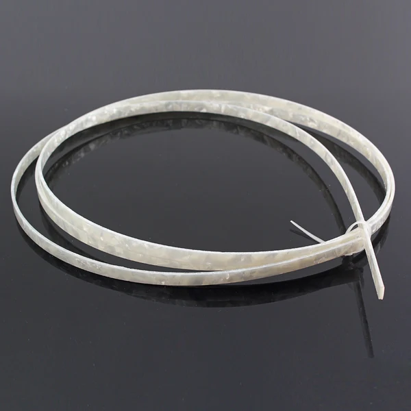 Expertly Made Maxbell 1 Piece Celluloid Guitars Basses Ukulele Mandolin DIY Binding Purfling Strip for Guitar Maker Luthiers Practical