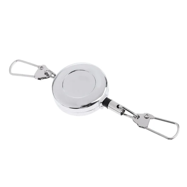 Solid Maxbell Fly Fishing Retractable Zinger Reel Cord Retractor Fishing Tools Key Chain Sophisticated