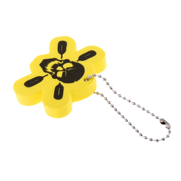 Optimized Maxbell Lightweight EVA Foam Floating Key Ring Kayaking Canoe Sailing Yachting Boat Float Keychain - Skull Skeleton Shape Certified