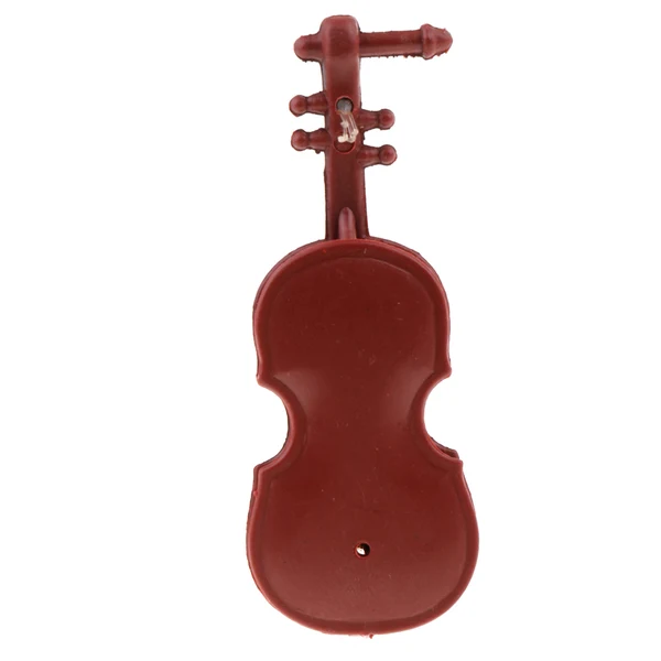 Elegant Maxbell 1 12 Dollhouse Miniature Musical Instrument Plastic Violin Model Figures Toy Accessory Healthy
