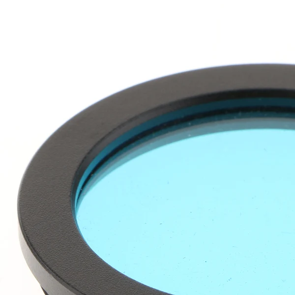 High-Grade Maxbell Astronomy Telescope Eyepiece Lens Color Filter 2'' 50.8mm Moon Lunar Planet Sky Object More Surface Detail Optical Glass Metal Blue Flexible