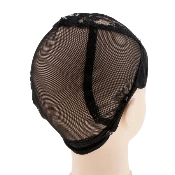 High-Quality Maxbell Elastic Wig Caps Black Hair Wig Weaving Stretchable Net Mesh Cap Elastic Snood Caps Secure