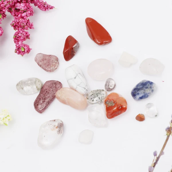 Environmentally Friendly Maxbell Rock and Mineral Collection Geology Gem Kit in Clear Case Kids Earth Science Toys - Mixed Minerals Elite