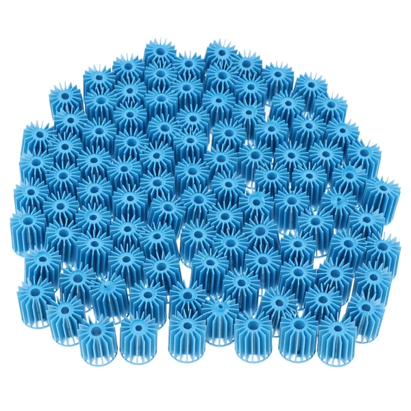 Trusted Maxbell 100pcs Auqarium Biochemical Balls Fish Pond Filter Fish Tank Filtration Blue Specialty