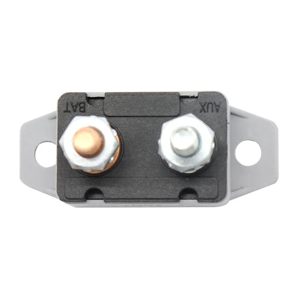 Lightweight Maxbell 50Amp Auto Reset 12V 24V Circuit Breaker Car Automatic Fuse Metal Stud Bolt Type Dependable