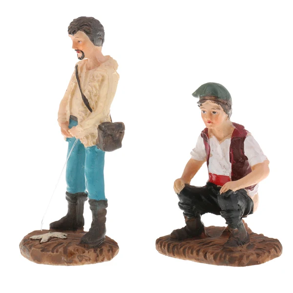 Functional Maxbell Sand Table Scene WC Shit Pee Dolls People Figure Model for DIY Layout Railway Landscape Scenery Parts Lightweight