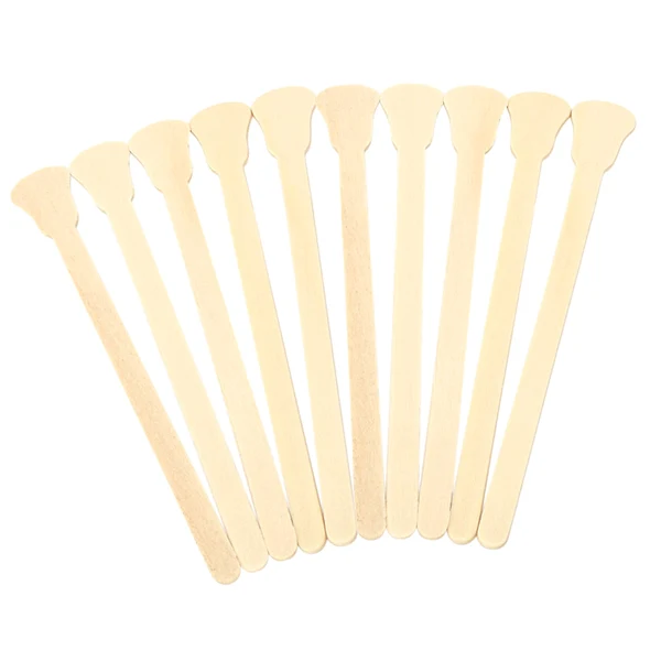 Outstanding Maxbell Lots 10 Pieces Professional Disposable Wooden Waxing Spatula Tongue Depressor Tattoo Wax Stick Medication Mixing Sticks Exclusive