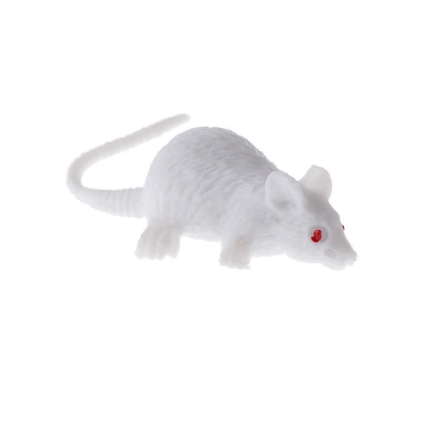 Advanced Maxbell 12-piece Plastic Animal White Mouse Model Educational Toy Party Bag Fillers Responsible