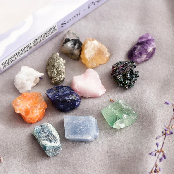 Classic Maxbell Rock Mineral Collection PK546-5 Geology Science Kit Earth Science Toy - Pack Of 12 Expertly Made