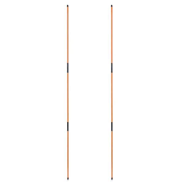 Next-Generation Maxbell Portable Golf Alignment Sticks 2 Rods Training Aid For Practice Fits in Your Golf Bag Long-Lasting