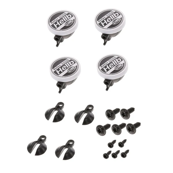 Artisan Maxbell 4pcs LED Light Cover Lampshade for HSP Axial SCX10 D90 1 10 RC Crawler Car Genuine