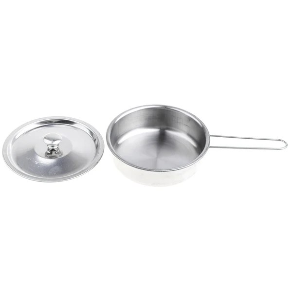 Clean Maxbell 16 Pieces Metal Silver Mini Kitchen Cookware Utensil Simulation Chef Toy Kids Preschool Cooking Play Tool Set Kids Gift Excellent