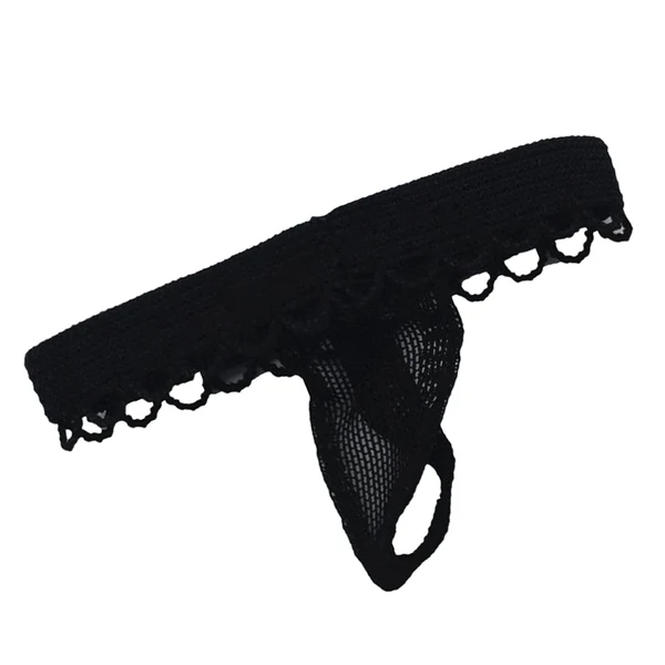 Solid Maxbell 1Pcs 1 6 Scale Women's Black Lace Thong For 12inch Action Figure Accessories Original